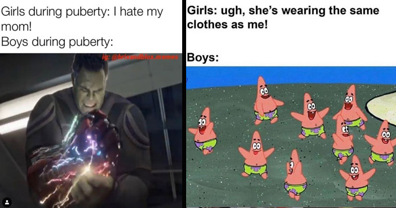 boys vs girls - meme