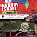 No ligas árabes, no podrán invadir Israel