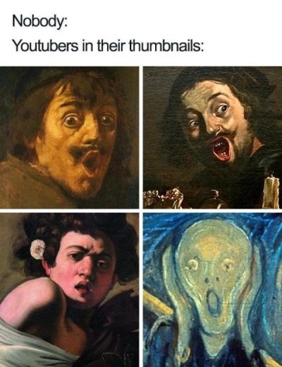 YouTubers thumbnail - meme