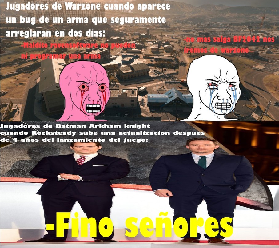 Warzone players be like: - meme