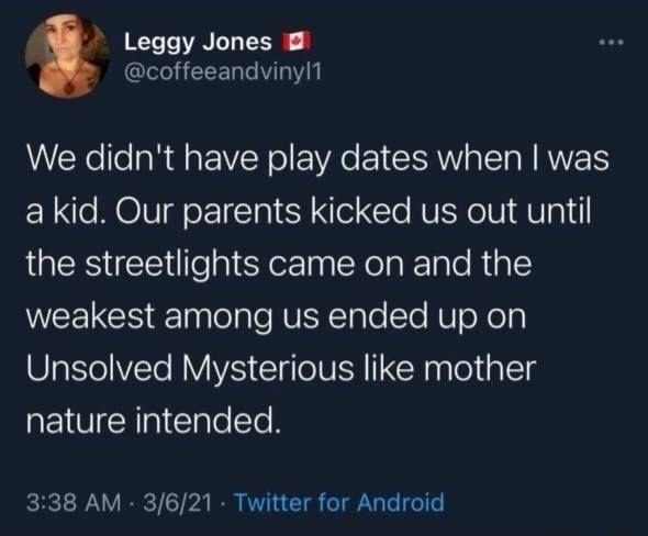 No playdates, just street survival and mild trauma - meme