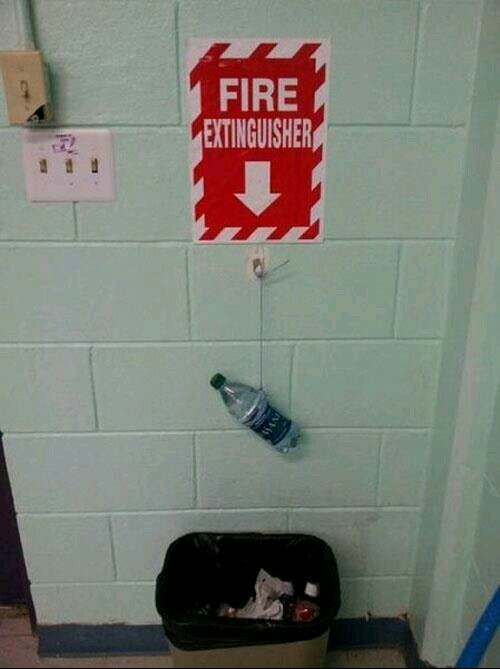 In case of fire - meme
