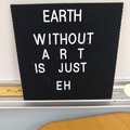 Found this in an art classroom at my mom's work... Thought it was pretty cool