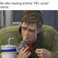 NFL script meme