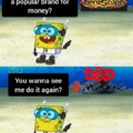 Spongebob dnd meme