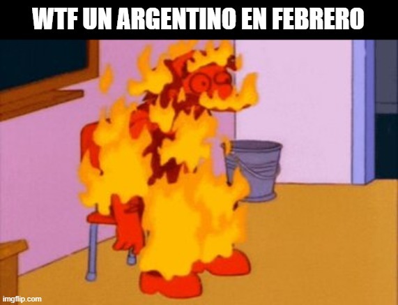 Memes ola de calor Argentina