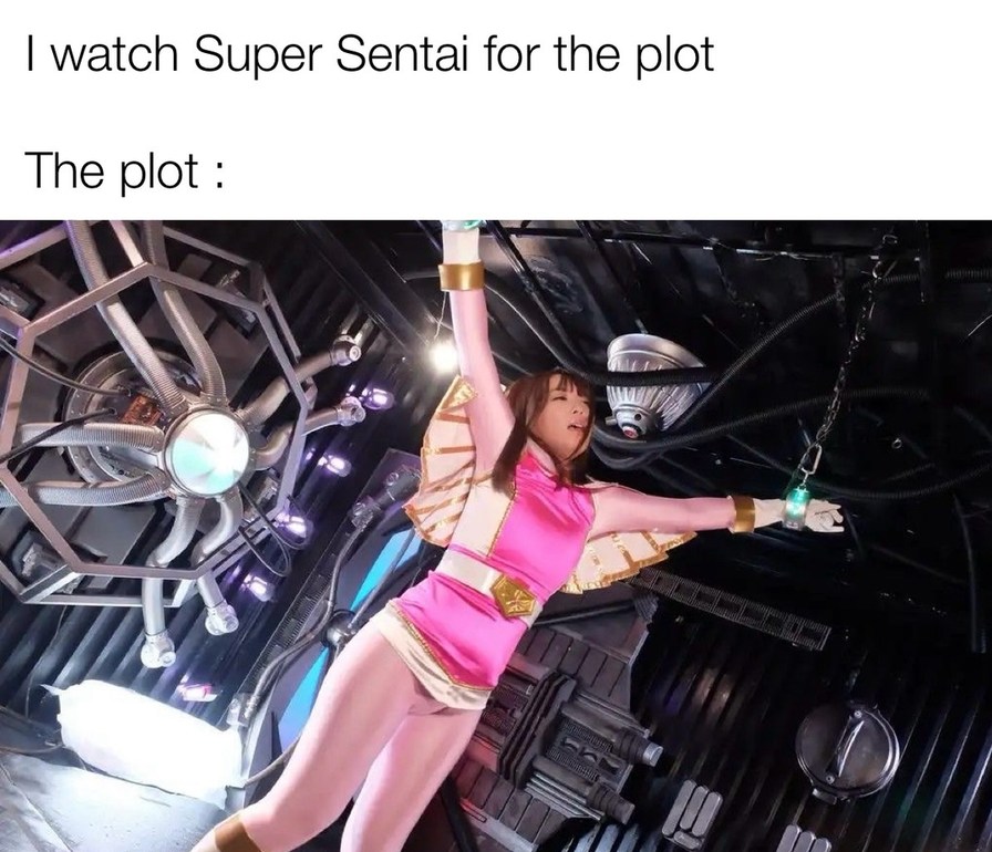 Once the plot heats up, so do I - meme