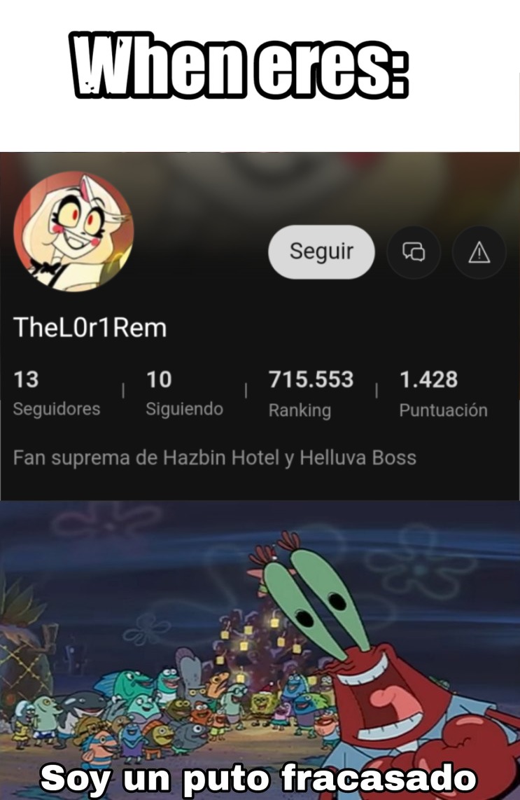 Deberíamos hacer una campaña anti TheLoriRem - meme