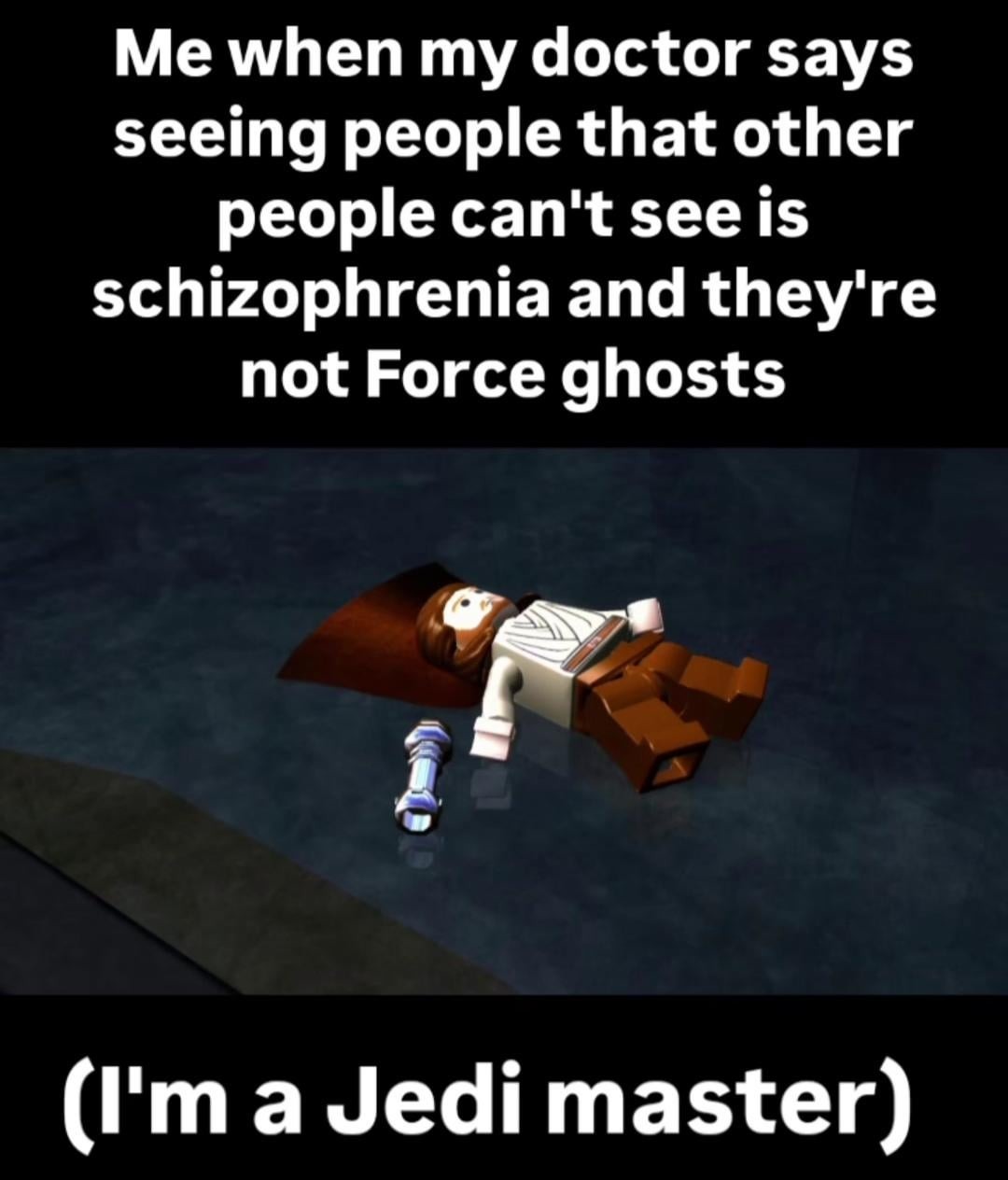 I'm a Jedi master - meme