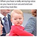 Annoying voice