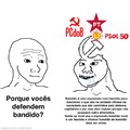 esquerdista merece se fuder