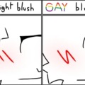 what about a bisexual blush?