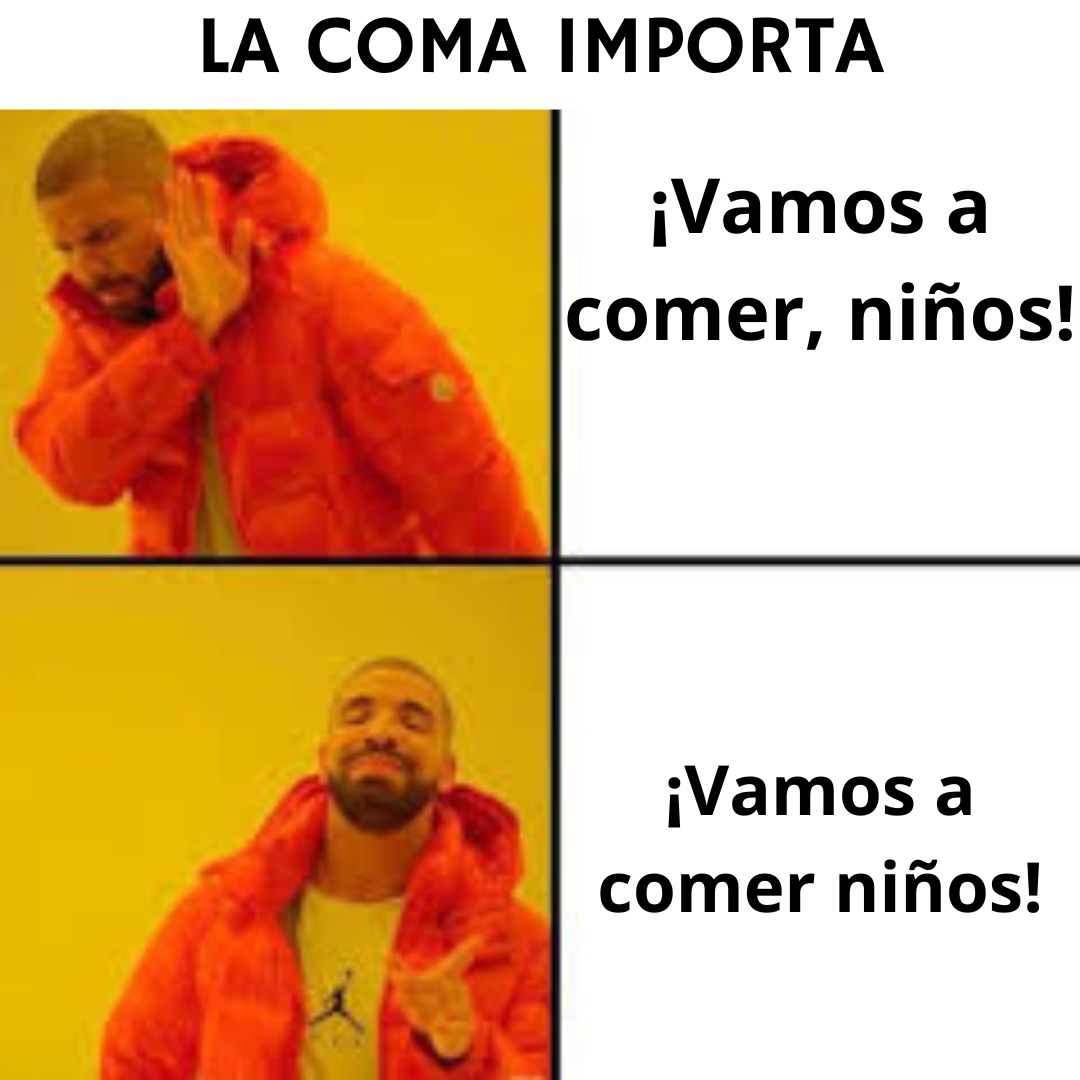 Meme de gramática (pd:Gracias por el apoyo en mi anterior meme)