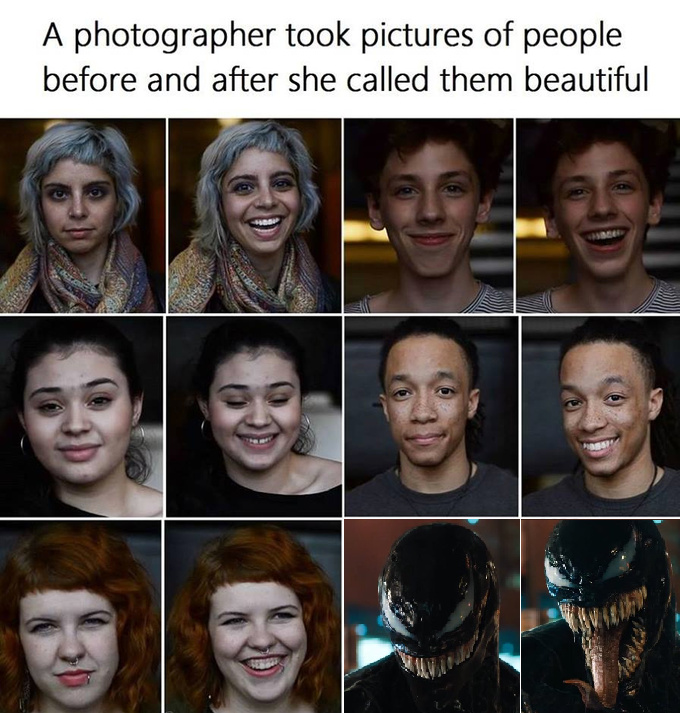 What a wonderful smile - meme