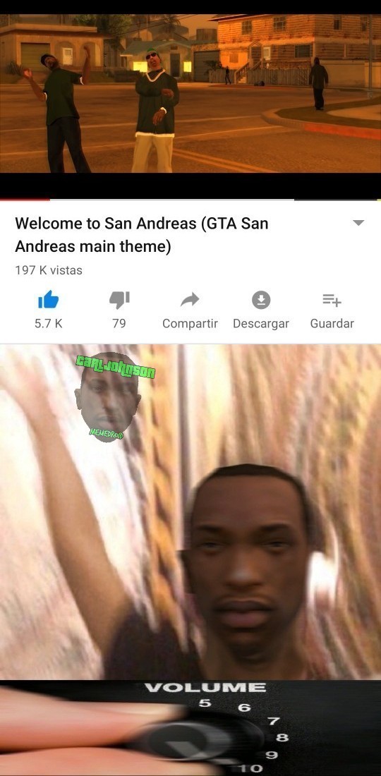 Welcome to San Andreas - meme
