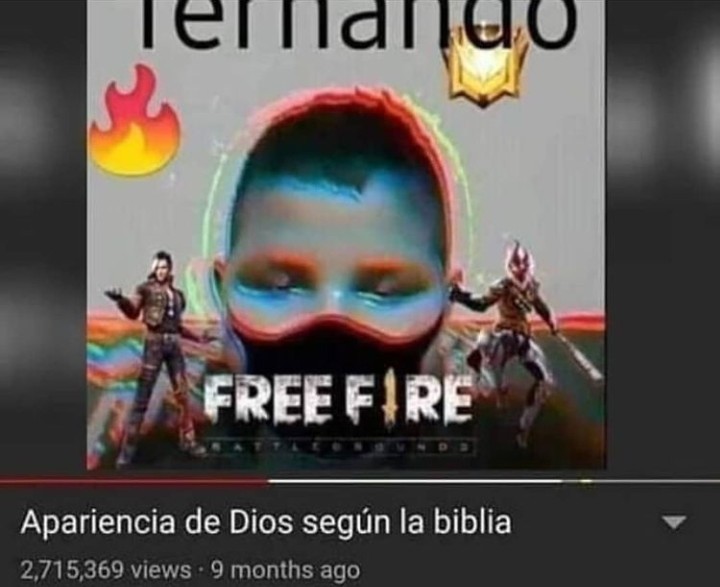 Fernando fri fire - meme