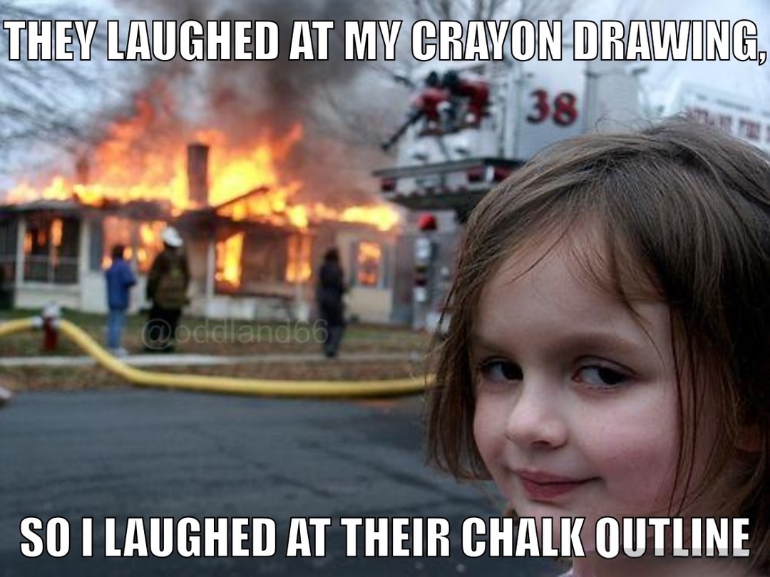 Last laugh - meme