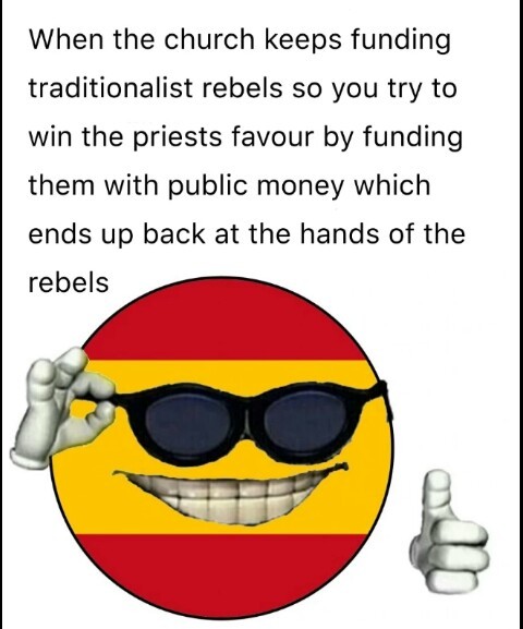 Spanish civil war - meme