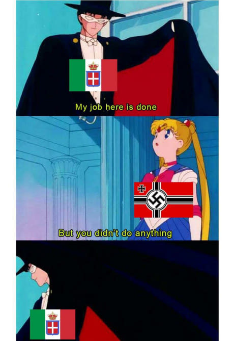 Italy Strikes Again - meme
