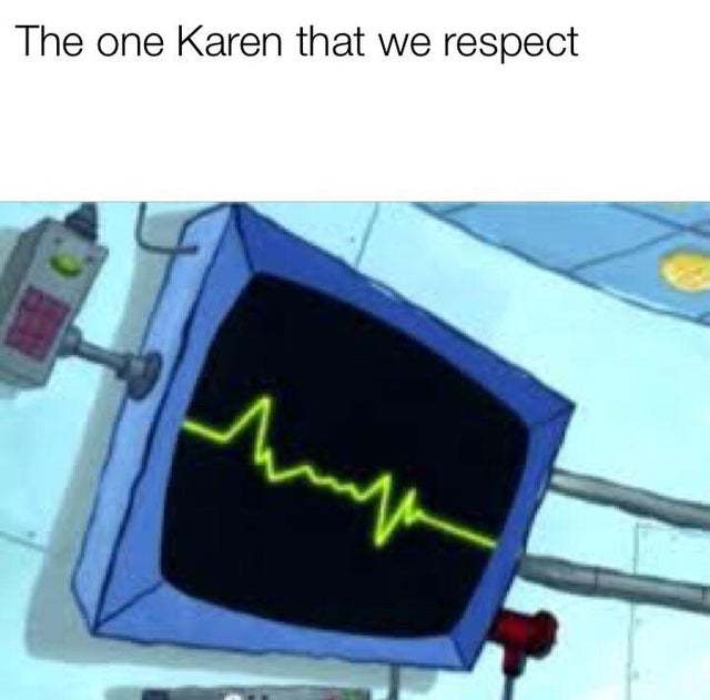 The one Karen that we respect - meme