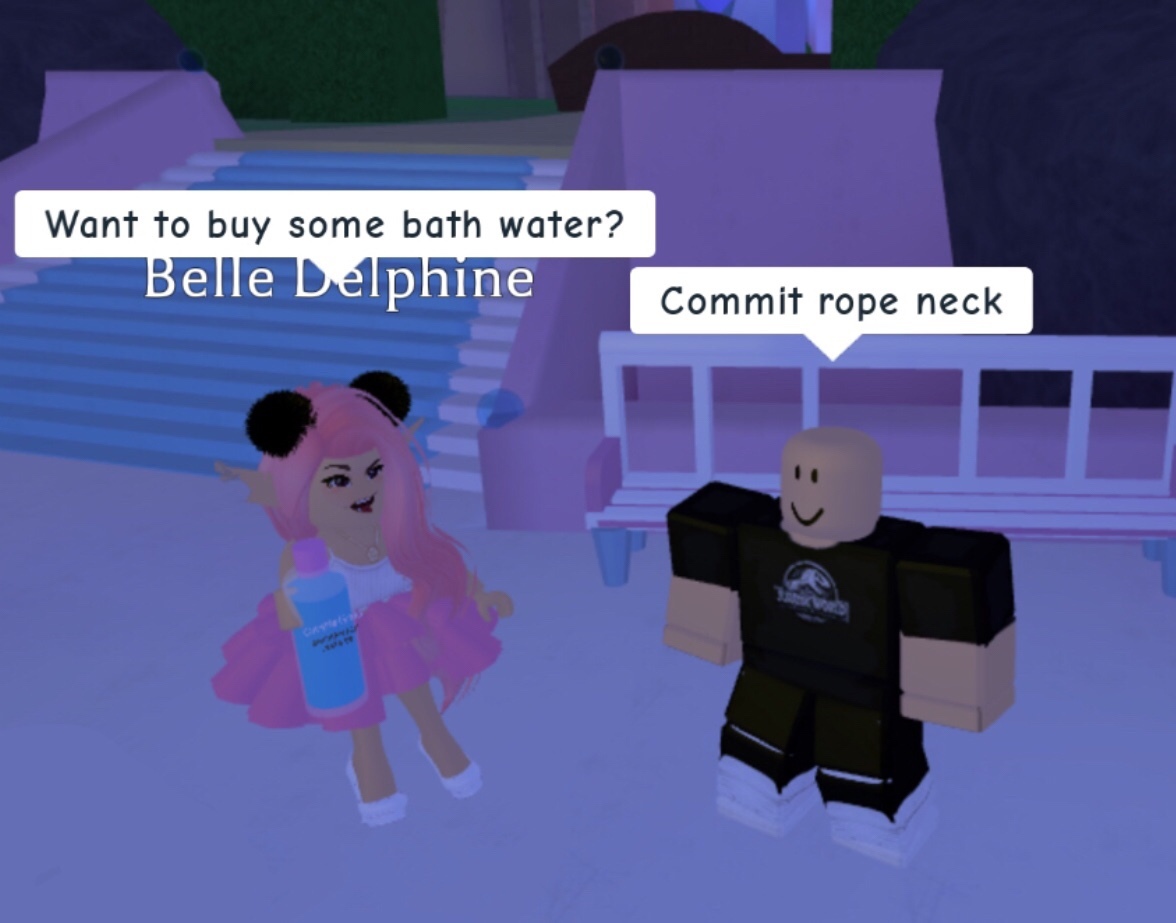 I wish I had a roblox gf - meme