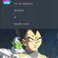 Teeth man
