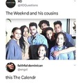 The Weeknd and his cousins