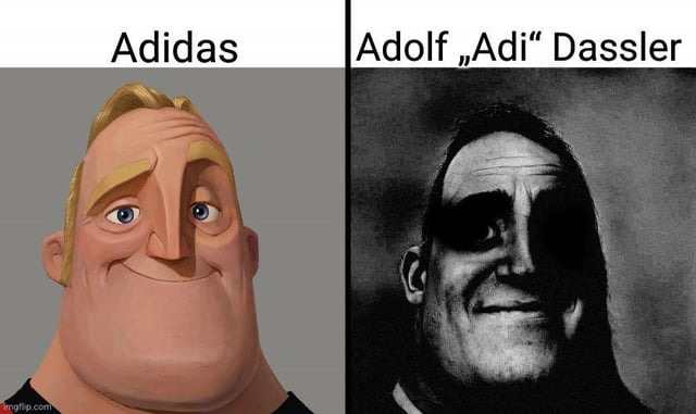 Adidas dark meme