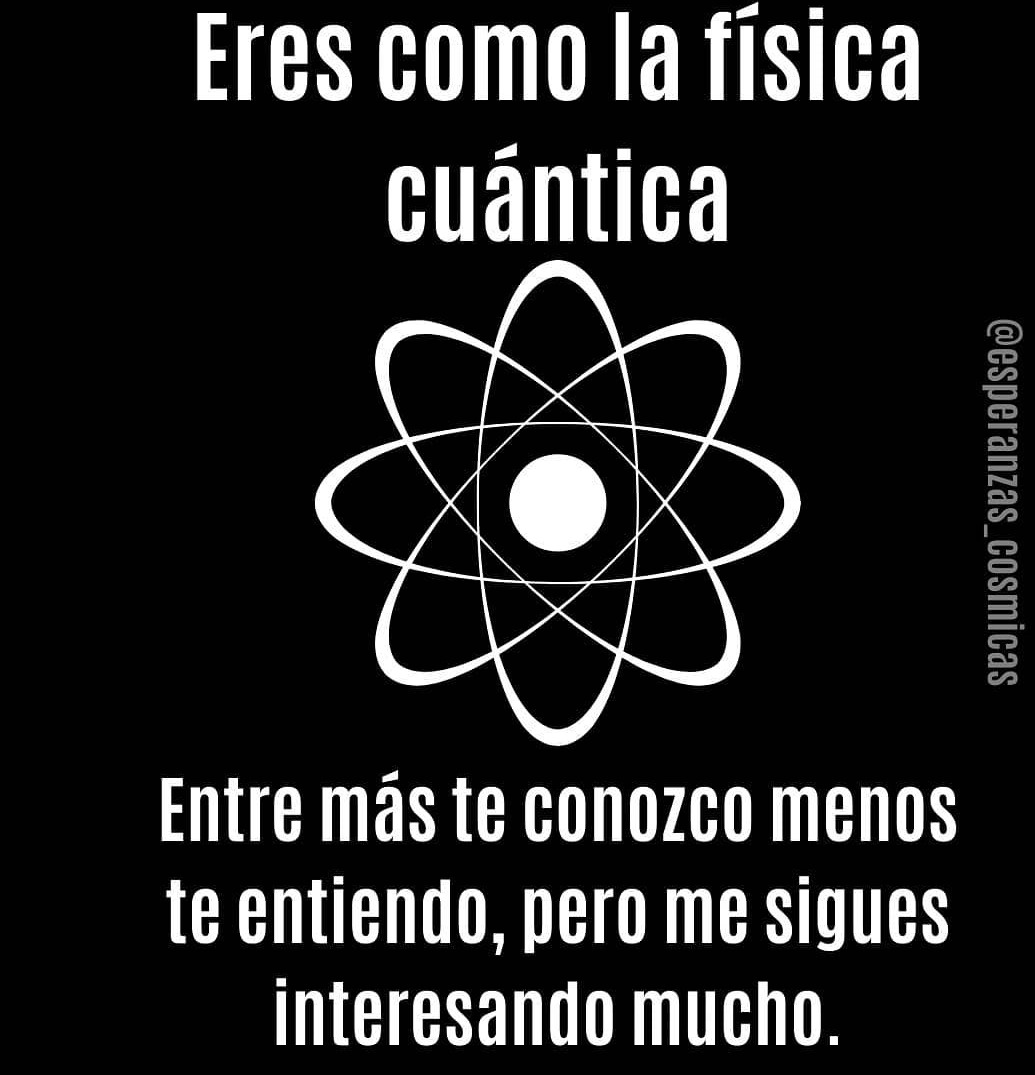 La física cuántica ni Dios la entiende - meme