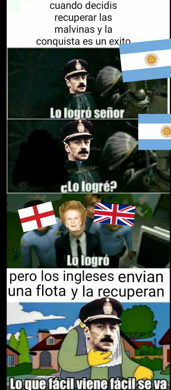Viva la patria viva argentina carajo!! - meme