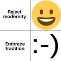 Reject modernity
