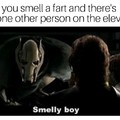 Whoever smelt it...