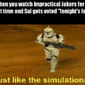 Just like the Simulations