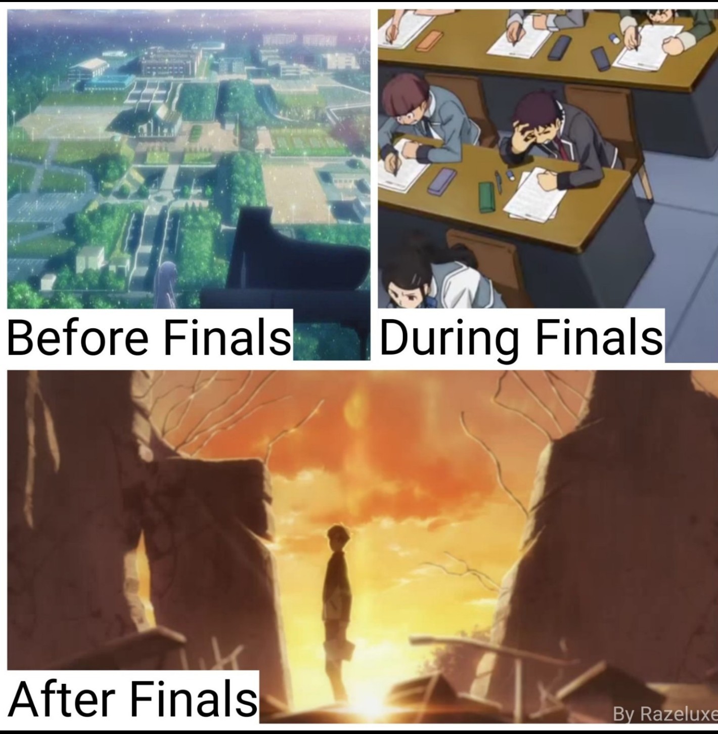 What College Finals Are Like. - meme