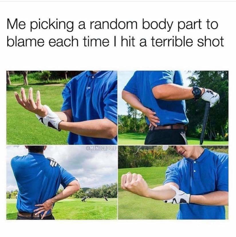 Golf - meme