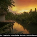 Cambodia Sunset