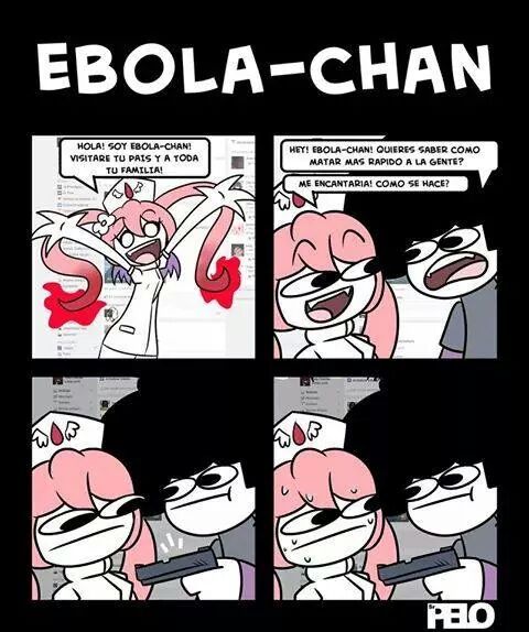 Ebola chan i hate you (? - meme