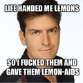 I gave it lemon-syphilis