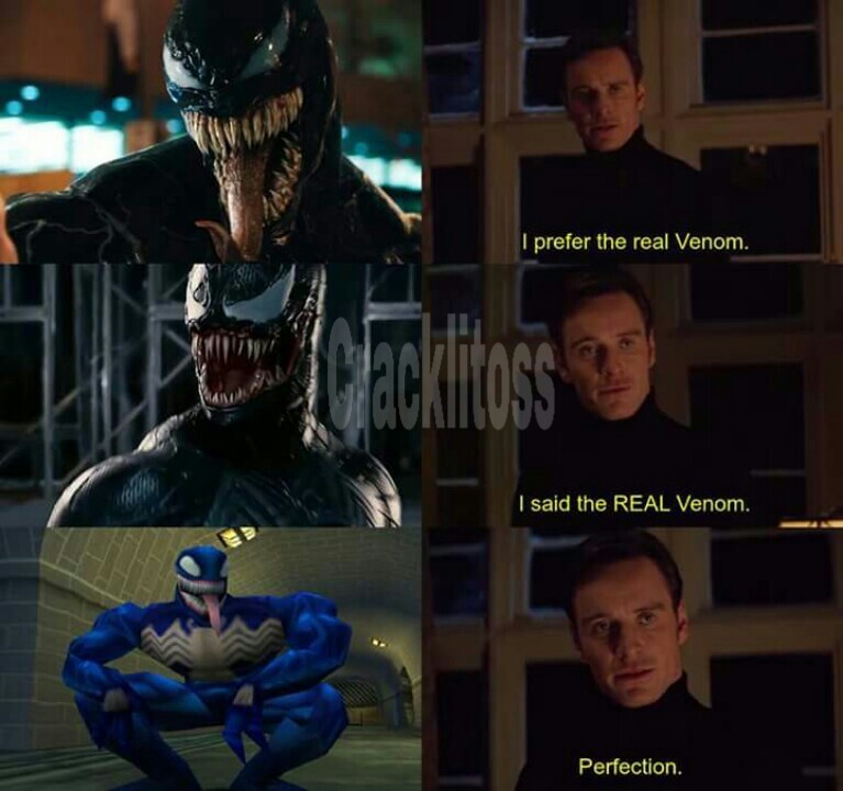 Venom (Algo Tarde) - meme
