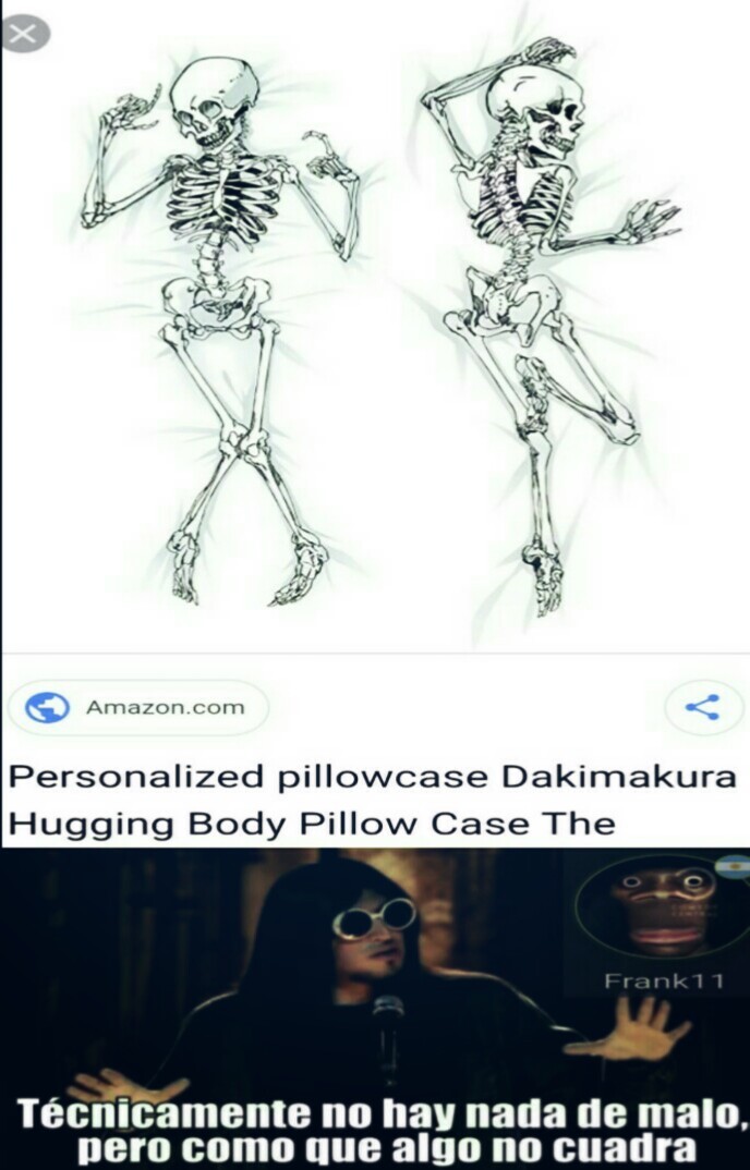 El esqueleto anti-otakus infiltrado - meme