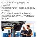Mechanic puns