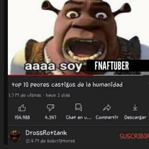 La comunidad de fnaf es mierda - meme