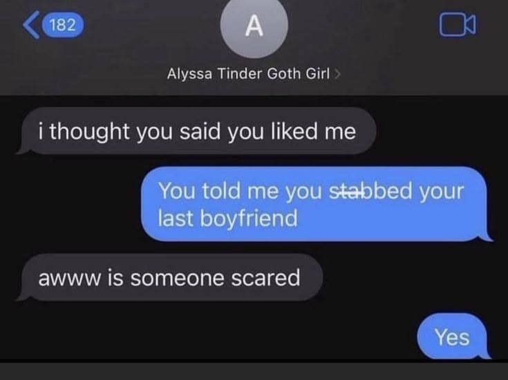 The Price of Goth Tiddies - meme