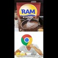 chrome is always hungry