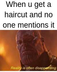 Haircuts amirite - meme