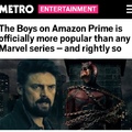 not even surprised, even DC has better shows than Marvel