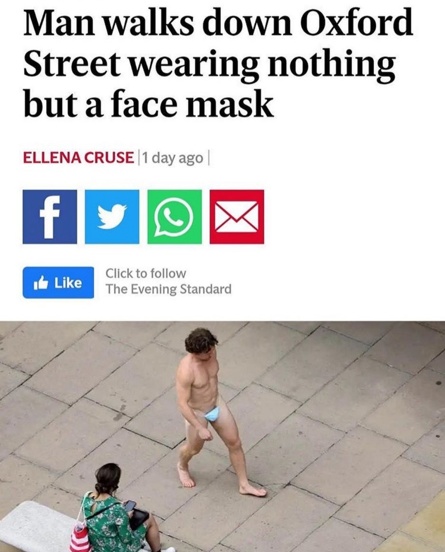 I mean he is wearing a mask... - meme