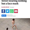 I mean he is wearing a mask...