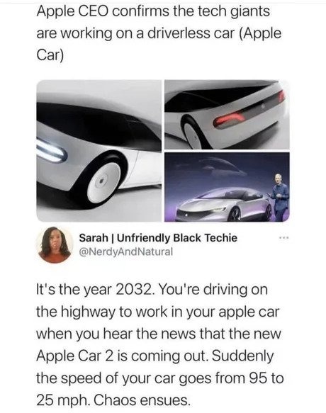 Apple Car - meme