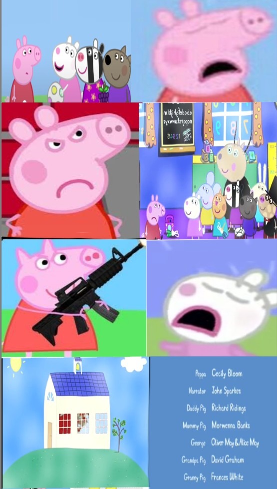Dark Peppa pig 2 - meme